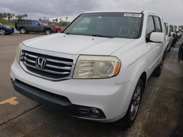 Photo 2 from auction – 2013 HONDA PILOT EXLN with VIN 5FNYF3H77DB014778