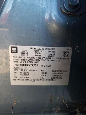 Photo 10 from auction – 2014 CHEVROLET SILVERADO with VIN 1GCVKREC9EZ296730