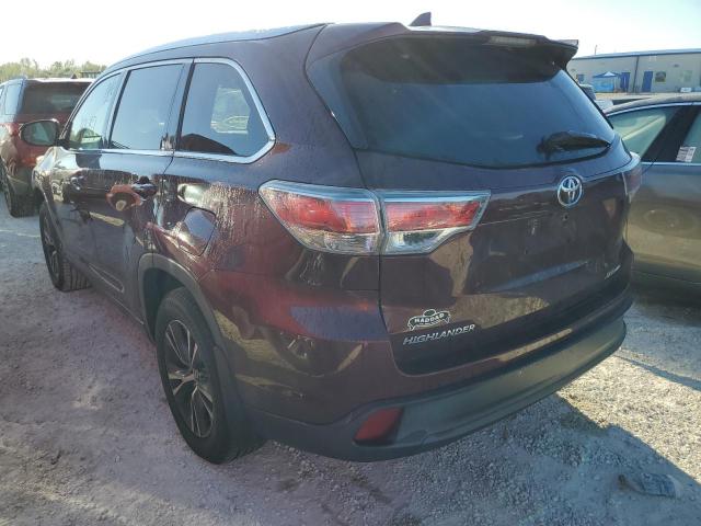 Фото 3 с аукциона – 2016 TOYOTA HIGHLANDER с VIN 5TDJKRFH2GS240691