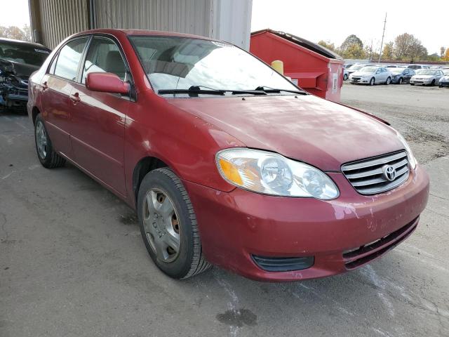 TOYOTA COROLLA CE 2003 with VIN 2T1BR38E03C144965 - Photo from auction