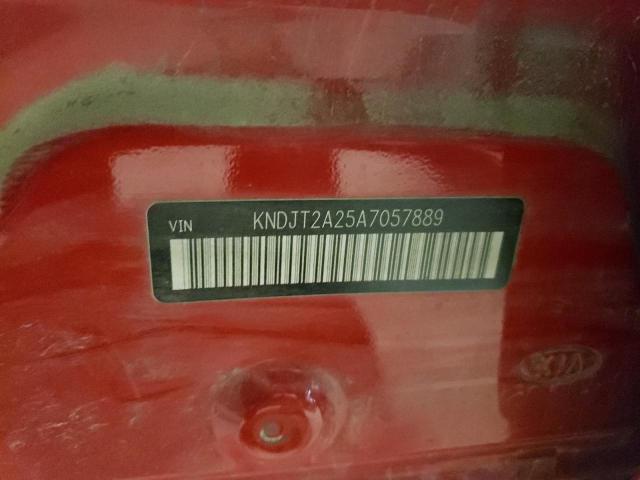 Photo 10 from auction – 2010 KIA SOUL with VIN KNDJT2A25A7057889