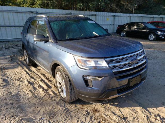 FORD EXPLORER X 2018 with VIN 1FM5K7D86JGA52410 - Photo from auction