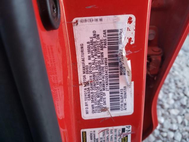 Photo 10 from auction – 2004 TOYOTA COROLLA MA with VIN 2T1KR32E84C224959