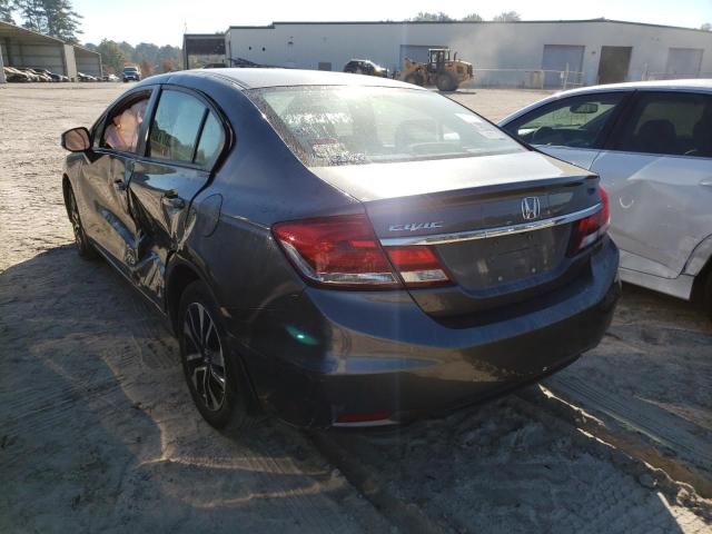 Photo 3 from auction – 2013 HONDA CIVIC EX with VIN 19XFB2F86DE081855