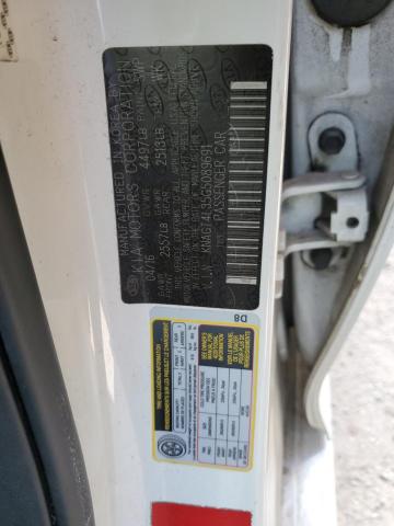 صورة رقم 10 من المزاد - 2016 KIA OPTIMA LX مع VIN KNAGT4L35G5089691