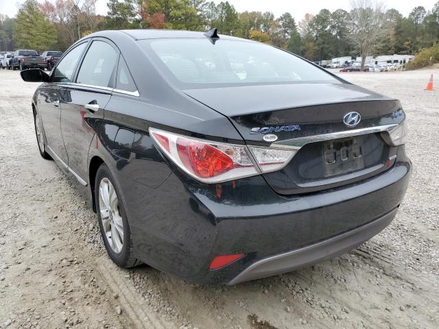 Photo 3 from auction – 2013 HYUNDAI SONATA HYB with VIN KMHEC4A40DA096620