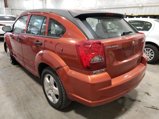 Photo 3 from auction – 2007 DODGE CALIBER SX with VIN 1B3HB48B37D187006