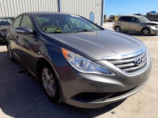 HYUNDAI SONATA GLS 2014 with VIN 5NPEB4AC0EH895452 - Photo from auction