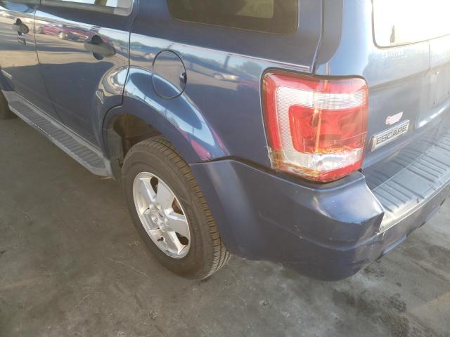 Photo 9 from auction – 2008 FORD ESCAPE XLT with VIN 1FMCU03168KE78747