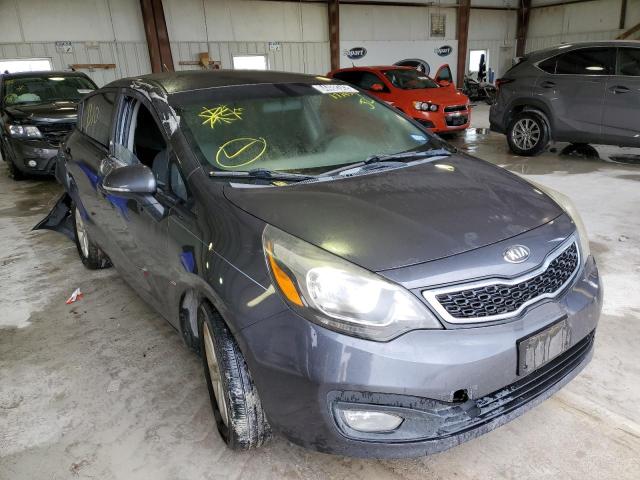 KIA RIO EX 2013 with VIN KNADN4A38D6171937 - Photo from auction