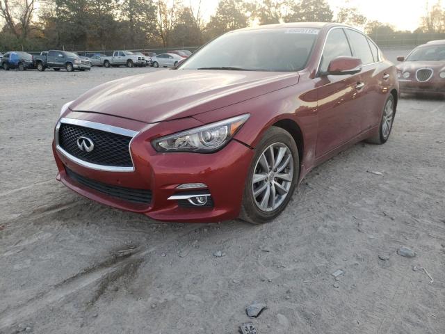 Photo 2 from auction – 2014 INFINITI Q50 BASE with VIN JN1BV7AR5EM699869