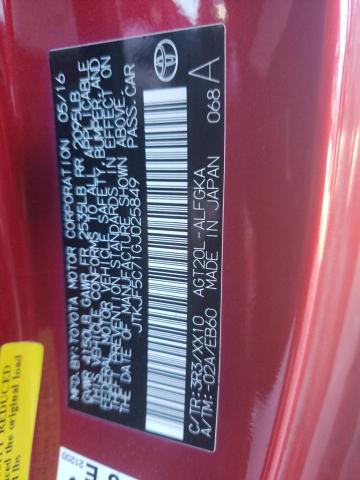 Photo 10 from auction – 2016 TOYOTA SCION TC with VIN JTKJF5C71GJ025849