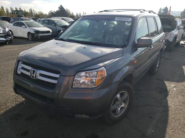 Photo 2 from auction – 2007 HONDA PILOT EXL with VIN 5FNYF18557B030744