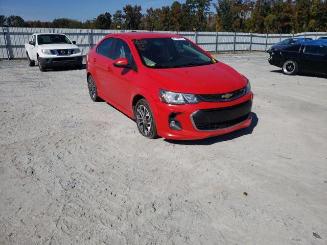 CHEVROLET SONIC LT 2017 with VIN 1G1JD5SH2H4102244 - Photo from auction
