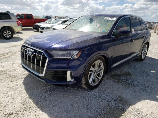 Photo 2 from auction – 2021 AUDI Q7 PRESTIG with VIN WA1VXAF77MD028799