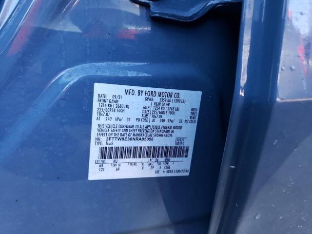 Photo 10 from auction – 2022 FORD MAVERICK X with VIN 3FTTW8E30NRA05056
