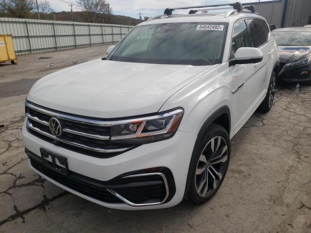 Photo 2 from auction – 2021 VOLKSWAGEN ATLAS SEL with VIN 1V2FR2CA2MC578412