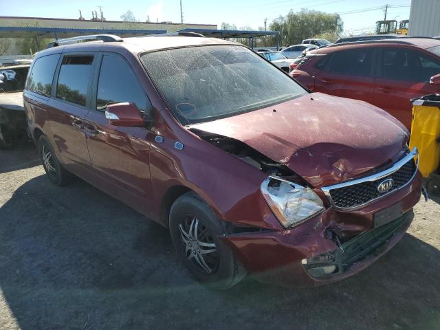 KIA SEDONA LX 2014 with VIN KNDMG4C76E6555617 - Photo from auction