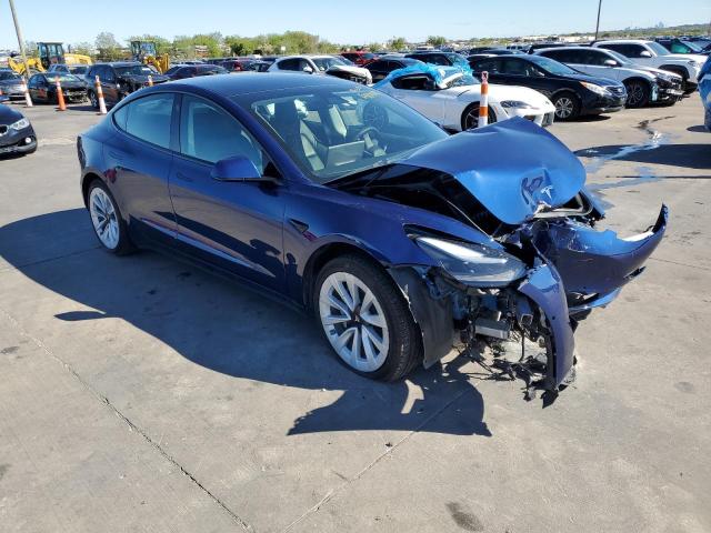 TESLA MODEL 3 2022 with VIN 5YJ3E1EB8NF106364 - Photo from auction