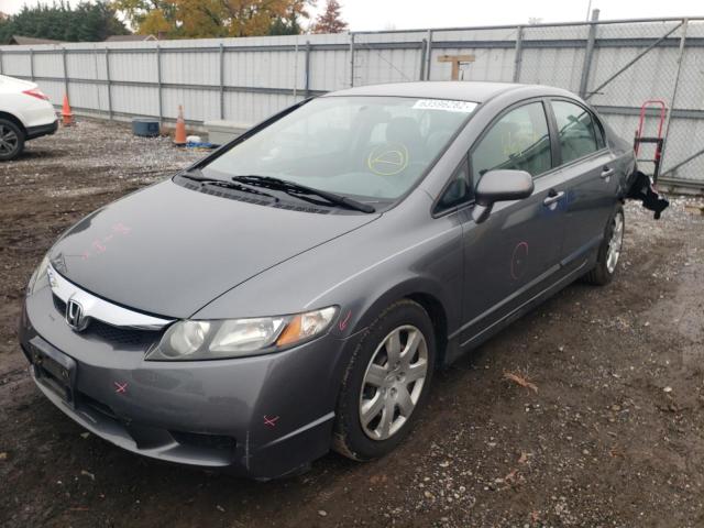 Photo 2 from auction – 2011 HONDA CIVIC LX with VIN 19XFA1F53BE004571