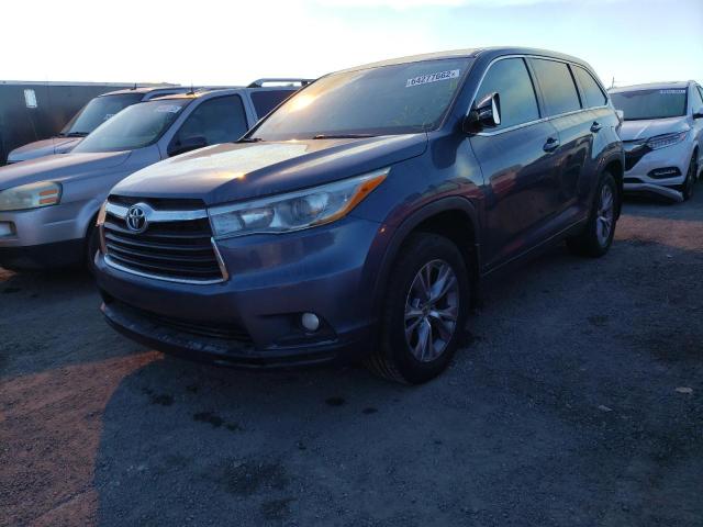 Photo 2 from auction – 2014 TOYOTA HIGHLANDER with VIN 5TDBKRFH5ES048036