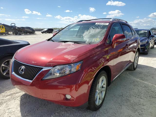 Photo 2 from auction – 2010 LEXUS RX 350 with VIN 2T2ZK1BA0AC022936