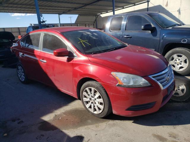 NISSAN SENTRA S 2014 with VIN 3N1AB7AP4EL618003 - Photo from auction