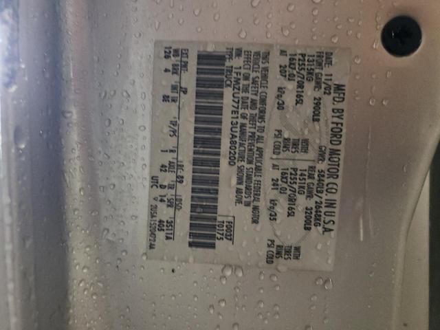 Photo 10 from auction – 2003 FORD EXPLORER S with VIN 1FMZU77E13UA80200