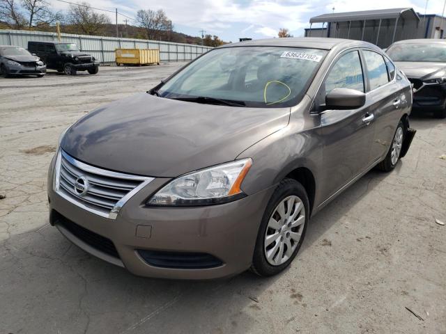 Photo 2 from auction – 2015 NISSAN SENTRA S with VIN 3N1AB7AP9FL650768