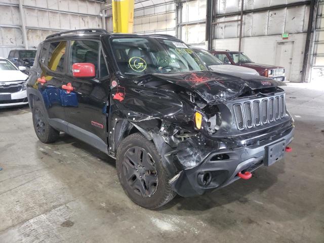 JEEP RENEGADE T 2018 with VIN ZACCJBCB7JPH96163 - Photo from auction
