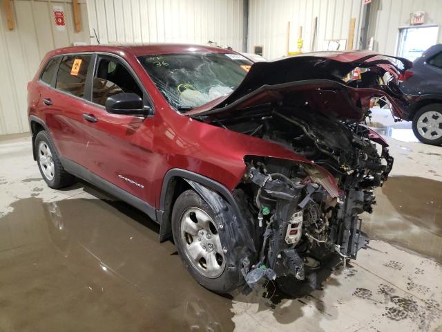 JEEP CHEROKEE S 2016 with VIN 1C4PJMAB0GW234858 - Photo from auction