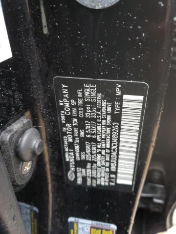 Photo 10 from auction – 2012 HYUNDAI TUCSON GLS with VIN KM8JU3AC3CU489263
