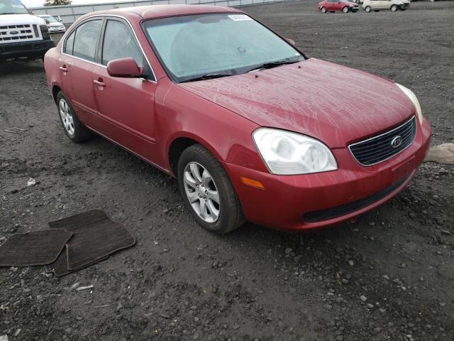 KIA OPTIMA LX 2007 with VIN KNAGE123775137511 - Photo from auction