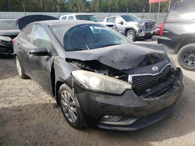 KIA FORTE EX 2014 with VIN KNAFX4A81E5079221 - Photo from auction