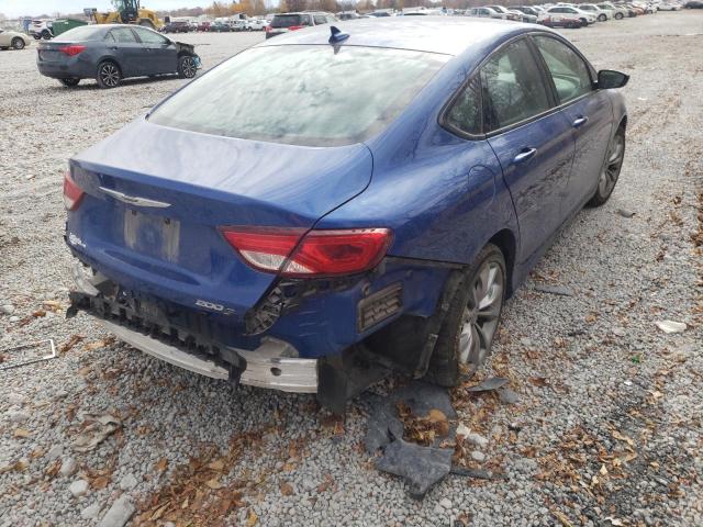 Photo 4 from auction – 2016 CHRYSLER 200 S with VIN 1C3CCCBG1GN105261