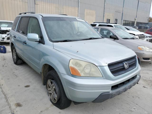 HONDA PILOT EX 2003 with VIN 2HKYF18463H514537 - Photo from auction