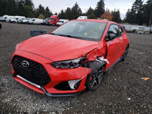 Photo 2 from auction – 2022 HYUNDAI VELOSTER N with VIN KMHT36AHXNU014107