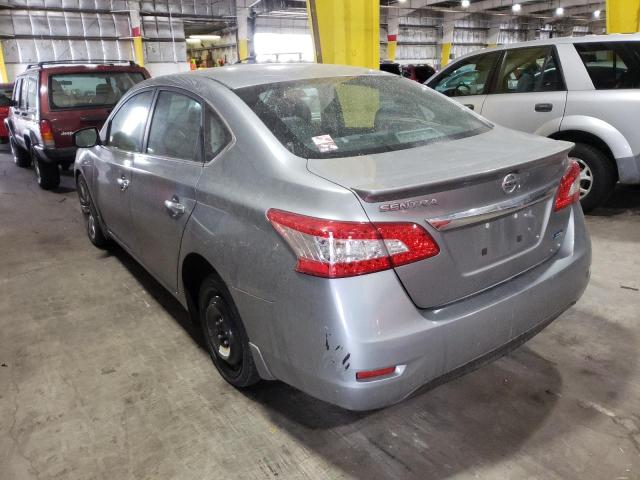 Photo 3 from auction – 2013 NISSAN SENTRA S with VIN 3N1AB7AP2DL676982