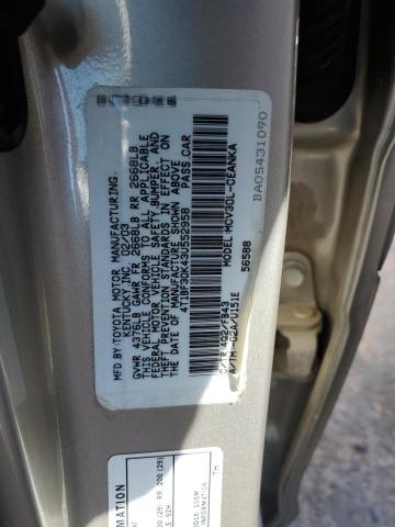 Photo 10 from auction – 2003 TOYOTA CAMRY LE with VIN 4T1BF30K43U552958