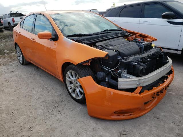 DODGE DART SXT 2013 with VIN 1C3CDFBA8DD209712 - Photo from auction
