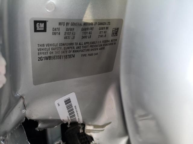 Photo 10 from auction – 2014 CHEVROLET IMPALA LIM with VIN 2G1WB5E35E1187874