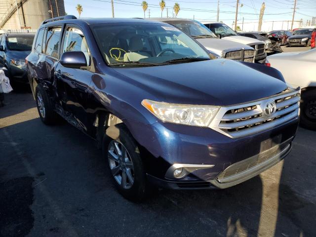 TOYOTA HIGHLANDER 2013 with VIN 5TDZK3EH7DS102481 - Photo from auction