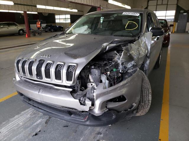 Photo 2 from auction – 2017 JEEP CHEROKEE S with VIN 1C4PJLAB1HW596192