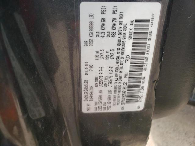 Photo 10 from auction – 2004 DODGE RAM 2500 S with VIN 3D7KU28D54G103132