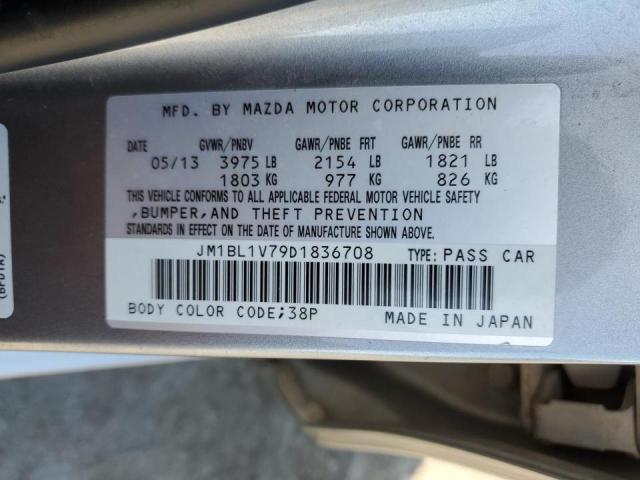 Photo 10 from auction – 2013 MAZDA 3 with VIN JM1BL1V79D1836708