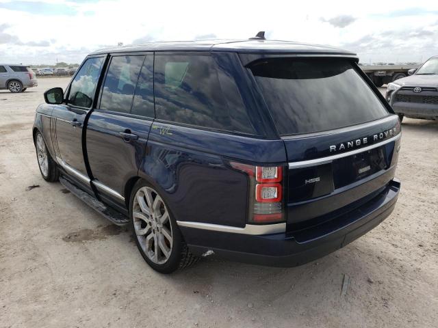 Photo 3 from auction – 2015 LAND ROVER RANGE ROVE with VIN SALGS2VF8FA242094