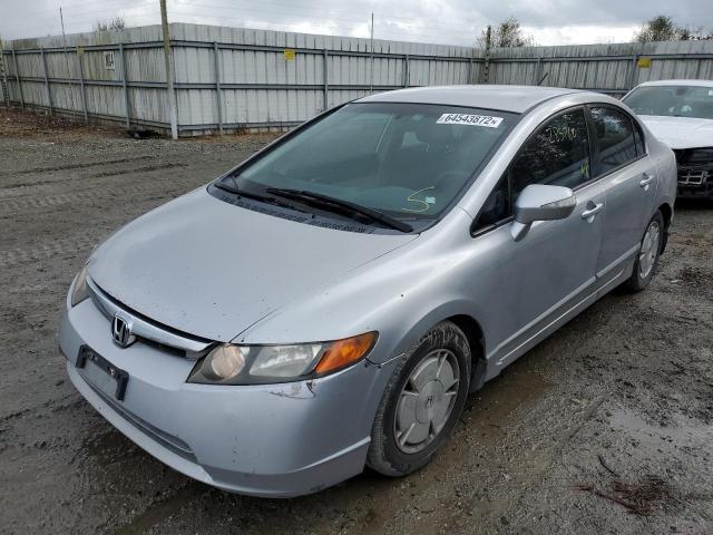 Photo 2 from auction – 2006 HONDA CIVIC HYBR with VIN JHMFA36206S001954