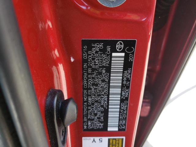 Photo 10 from auction – 2016 TOYOTA PRIUS with VIN JTDKARFU3G3514552