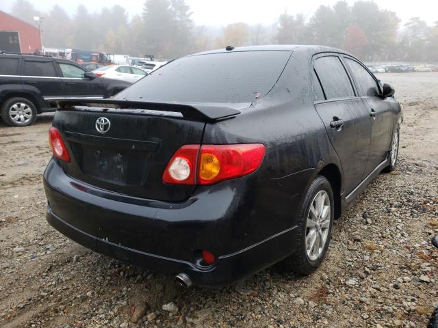Photo 4 from auction – 2009 TOYOTA COROLLA BA with VIN 2T1BU40E29C156737