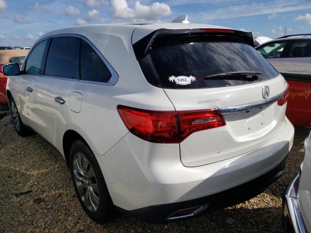 Photo 3 from auction – 2015 ACURA MDX TECHNO with VIN 5FRYD4H6XFB005111